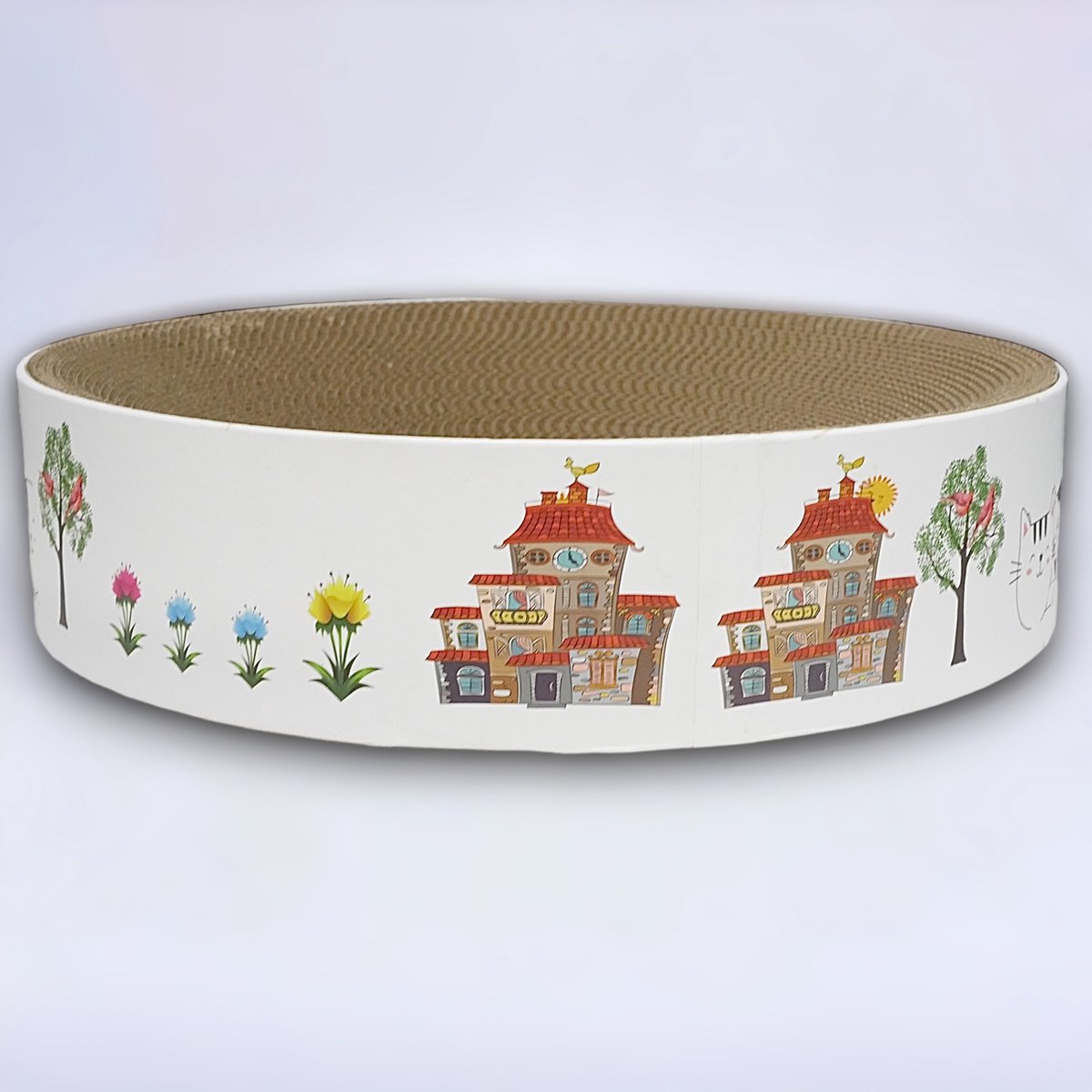 Cushangty Krabplank voor katten, kattenbed, kattenkrabplank
