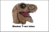 Masque T-rex en latex - Fête à thème Dinosaurus effrayant festival horreur halloween