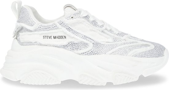 Steve Madden-Park Ave-R White - Dames Sneaker - SM19000107-04004-002 - Maat 39