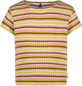 Meisjes t-shirt - Gaby - Glossy streep