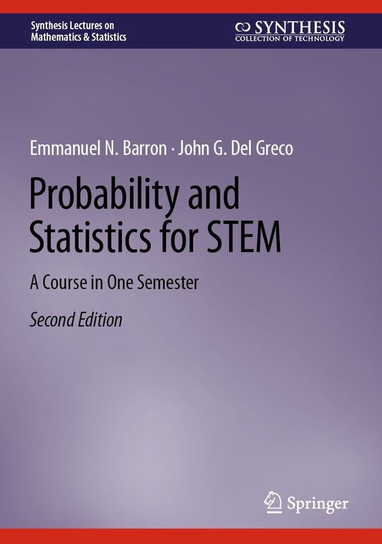 Synthesis Collection of Technology (R0) - Probability and St ... - cover