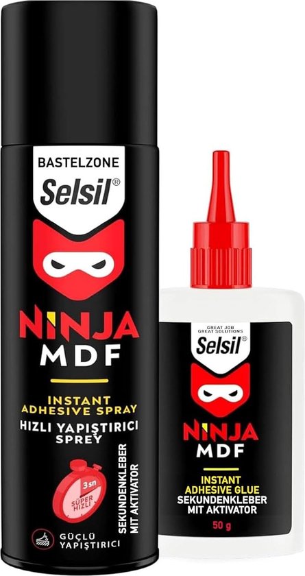 Gorilla Glue Transparante Kit (klein) - Reiniging