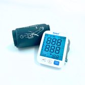 Romed Digitale Bloeddrukmeter - Automatisch - Bovenarm Meting - Hartslag & Bloeddruk Monitor - Met Geheugenfunctie - Voor Thuisgebruik - Wit