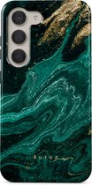 BURGA Telefoonhoesje voor Samsung Galaxy S23 - Schokbestendige Hardcase Hoesje - Emerald Pool