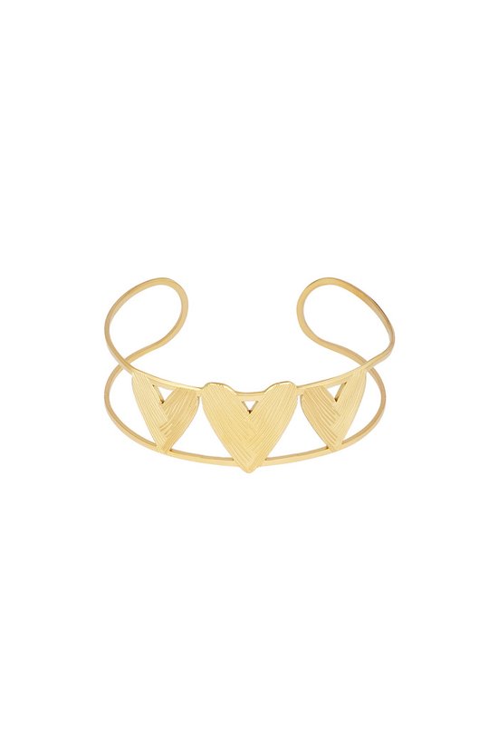Armband- Love Party- Goud