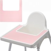 Dutsi - Siliconen Placemat voor IKEA Kinderstoel - Zachtroze - BPA-Vrij - Hygiënisch en Duurzaam - Antilop