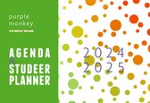 Purple Monkey Agenda & Studeerplanner A4-variant 2024-2025