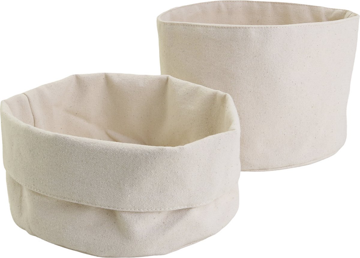 Creativ Company Katoenen Mand 20 cm 10 stuks