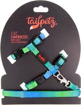 Tailpetz | Cat Harness & Lead -Amazon| Kattentuigje en lijn - One Size Fully Adjustable - Set voor Katten - Kattenharnas - Kattentuig - Kat - Harnas - collar - tuig