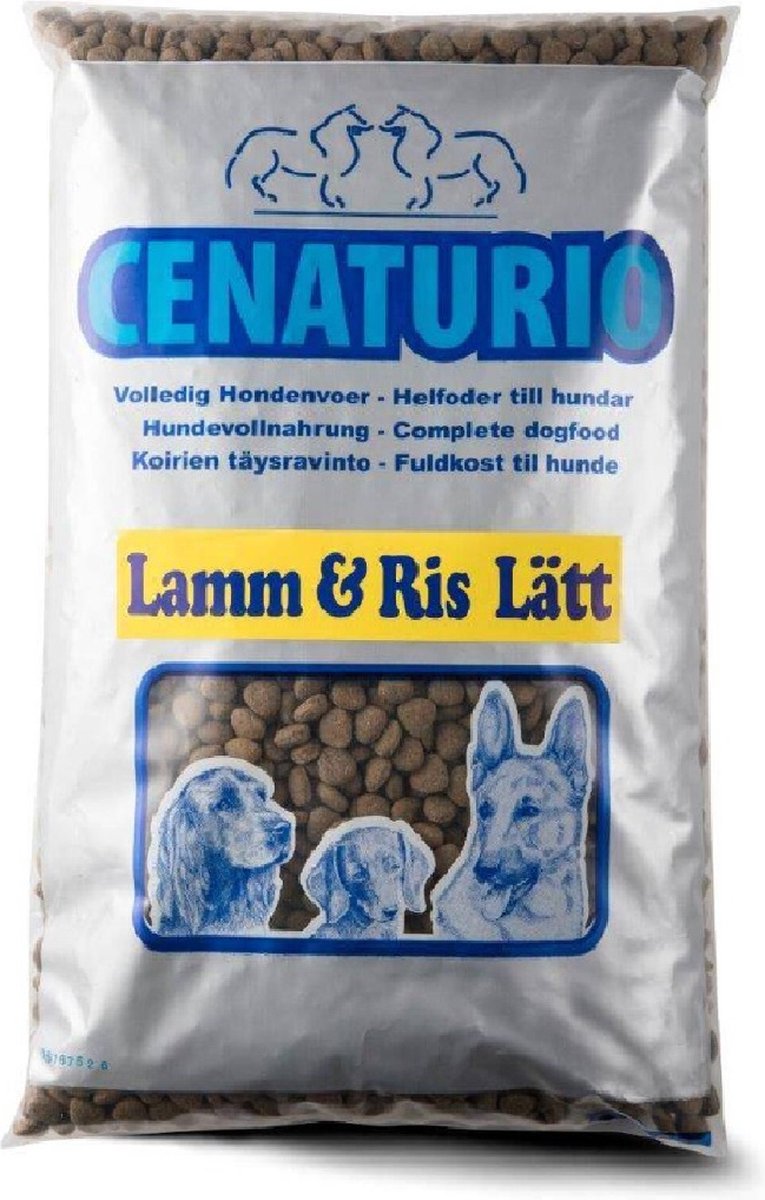 Cenaturio Lam & Rijst Lätt (Senior/lichtverteerbaar/allergie) - 15 kg.