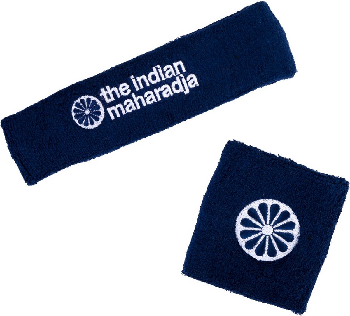 The Indian Maharadja Zweetbanden set - Navy