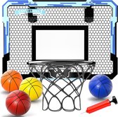 Kinder Basketbal Set met Verstelbare Basket - Inclusief Basketbal en Accessoires - Voor Binnen en Buiten Spelen - Duurzaam en Hoogwaardig Speelgoed