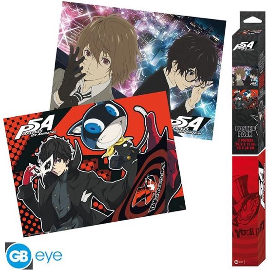 GBeye Persona 5 2 Chibi Poster Set-Series 1 (Diversen) Nieuw