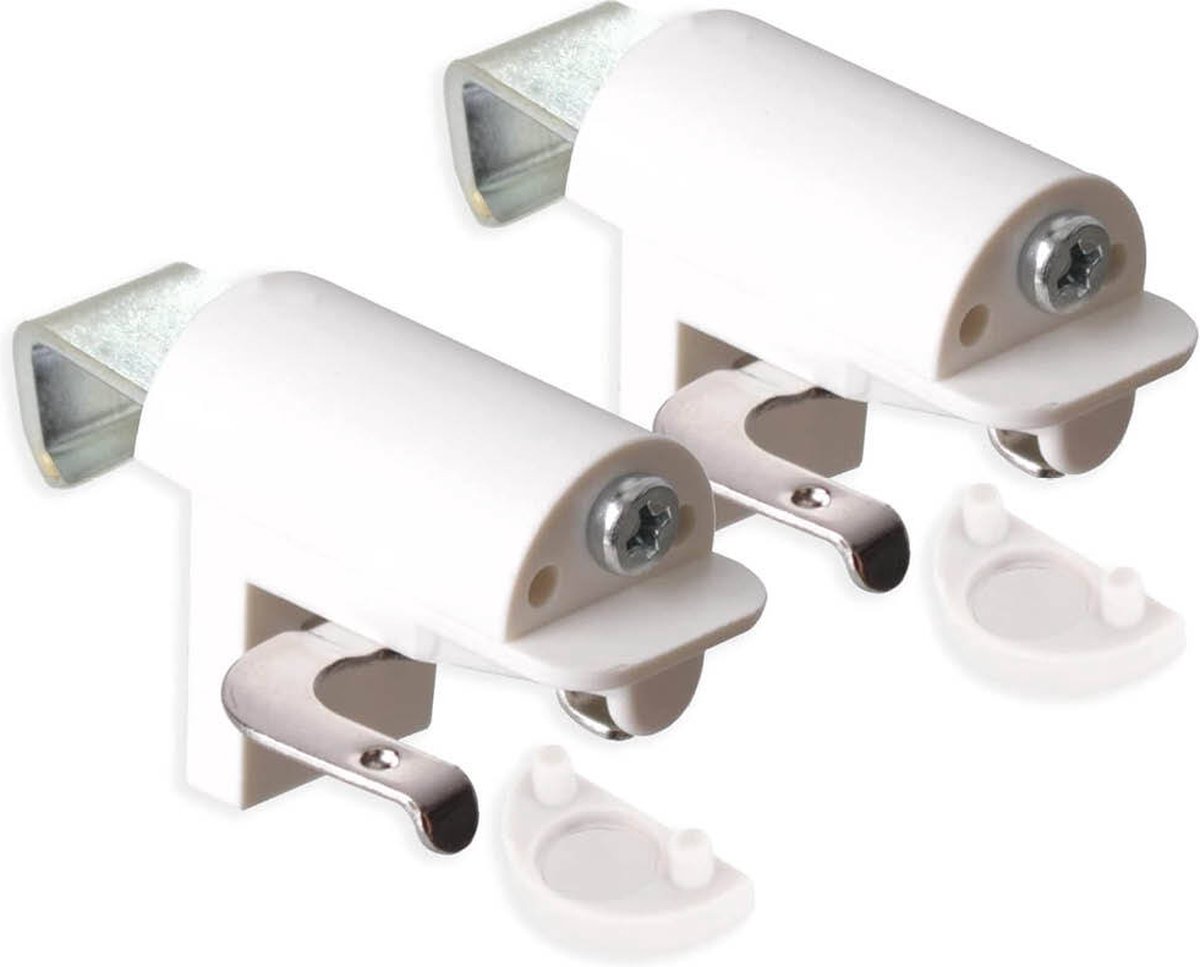 DTCH® Raamdecoratie.com - Klemsteunen - Voor: 25mm jaloezieën