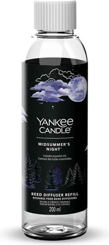 Yankee Candle Recharge pour diffuseur Midsummer's Night 200 ml