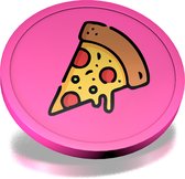 CombiCraft pizza consumptiemunten roze - Ø29mm - 100 stuks