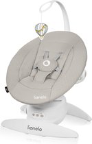 Lionelo Iris - Balançoire bébé Premium - Rotative à 360° - 0 à 9kg - Réglage en 3 étapes