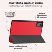 Hoesje Geschikt voor Lenovo Tab M11 Hoesje Case Hard Cover Hoes Book Case - Rood