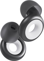 Loop Earplugs Experience Plus - bouchons d'oreilles premium pour protection auditive (18+5dB) en XS/ S/M/L - ultra confortables - adaptés aux DJ, musiciens, concerts et concentration - noirs
