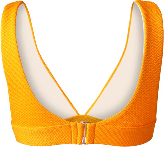 Brunotti Forte-STR Dames Bralette Bikini Top - Mix & Match - Oranje - 44