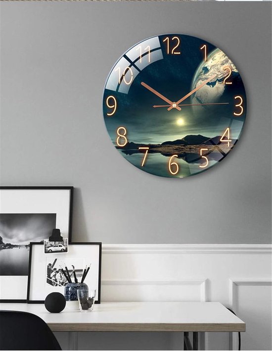 Wandklok Decoratieve Wandklok Voor Woonkamer Slaapkamer Stil wandklok-decoratieve-wandklok-voor-woonkamer-slaapkamer-stil