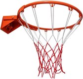 Gemonteerde Basketbalring met Verstelbare Hoogte - Inclusief Basketbal - Stevige Constructie - Geschikt voor Binnen en Buiten - Basketbaltraining Set