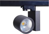 30W LED Track Spot Spirit Zwart 3500K Warmwit