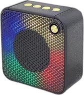 AnyPrice® Bluetooth RGB Speaker Zwart - Draadloos en Draagbaar - Waterproof - Met Microfoon en USB-C Kabel