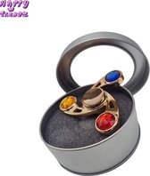 Happy Trendz® Hand Spinner Metalic Rainbow Diamant Gold - Spinner