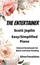 Little Pear Tree 1 - The Entertainer Easiest Piano Sheet Music with Colored Notation
