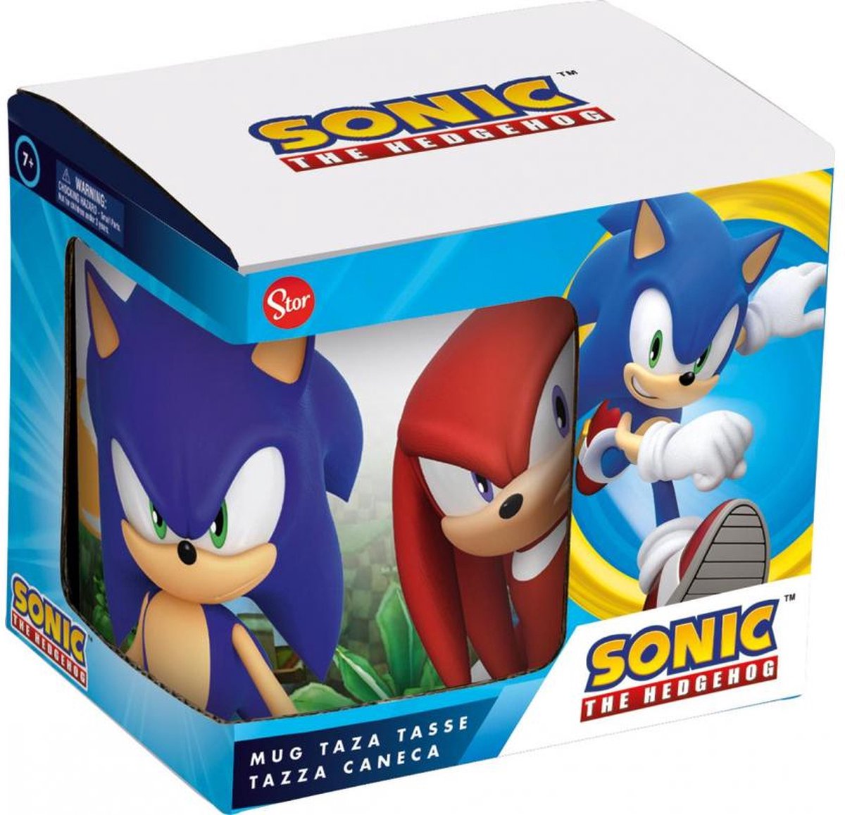 Goedkoopste Sonic the hedgehog keramiche mok / drinkbeker - 325 ml - Gift box