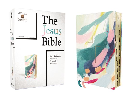 The Jesus Bible Artist Edition, NIV, (With Thumb Tabs to Hel ... - cover