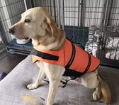 Zwemvest voor honden Oranje - Maat XXL - Honden Zwemvest +35KG