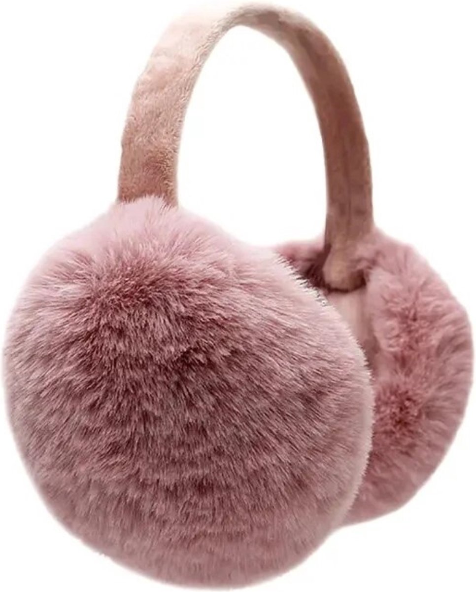 Actania Oorwarmers - Oorverwarmers - Earmuffs - Ear Warmers - Dames - Heren - Volwassenen - Winter - Roze
