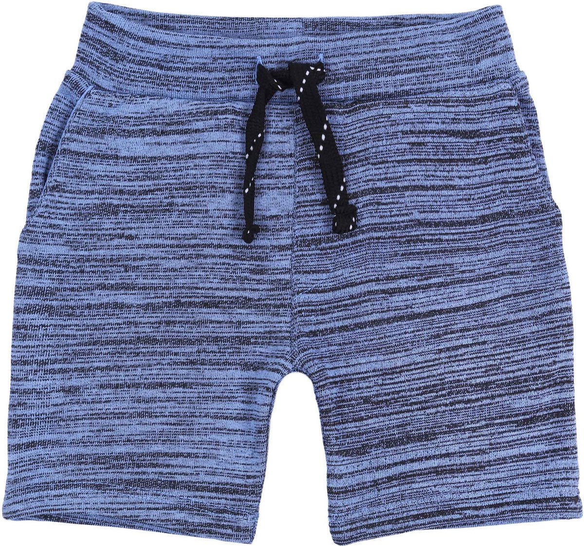 Blauw gemêleerd short