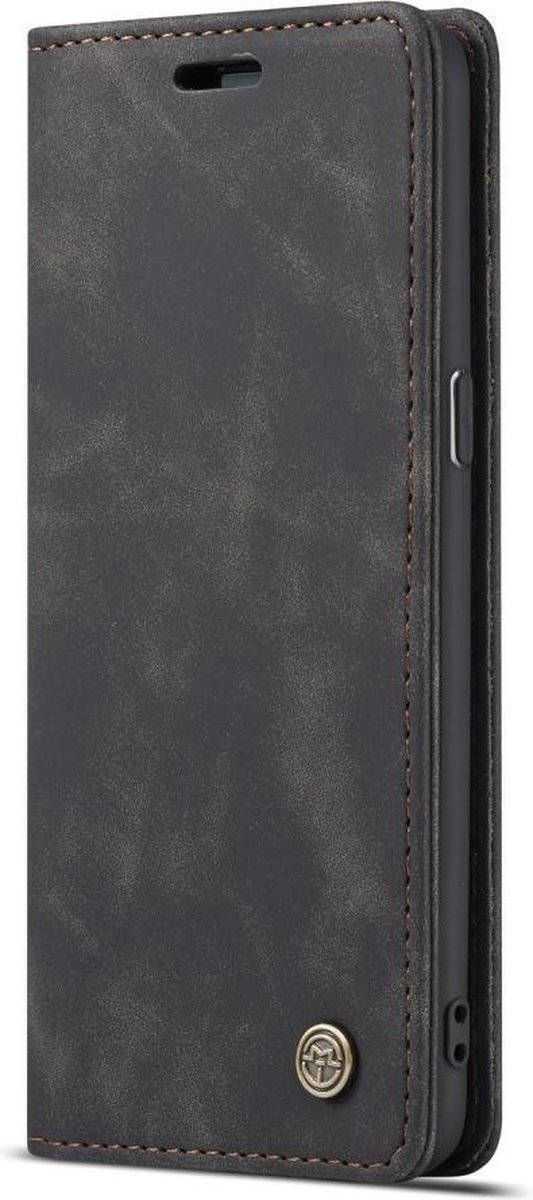 CaseMe Book Case - Geschikt voor Samsung Galaxy S8 Hoesje - Zwart