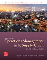 ISE OPERATIONS MANAGEMENT IN THE SUPPLY CHAIN DECISIONS  CASES