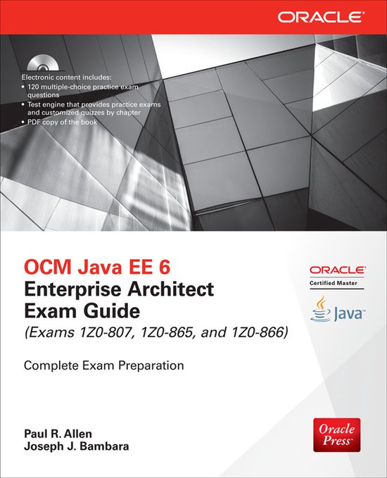 Ocm Java Ee 6 Enterprise Architect Exam Guide (Exams 1Z0-807 - cover
