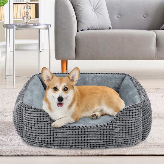 Pawk Hondenbed, middelgrote honden, hondenkussen, wasbaar, wollig