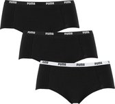 PUMA Ladies Mini Short Pack de 3 - Zwart - Taille L