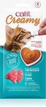 Cat It - Kattensnack - Kat - Ca Creamy Tonijn 4x10g - 4st