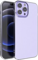 Coverzs telefoonhoesje geschikt voor iPhone 14 Pro Max TPU case (transparant) - optimale bescherming - siliconen hoesje - transparant