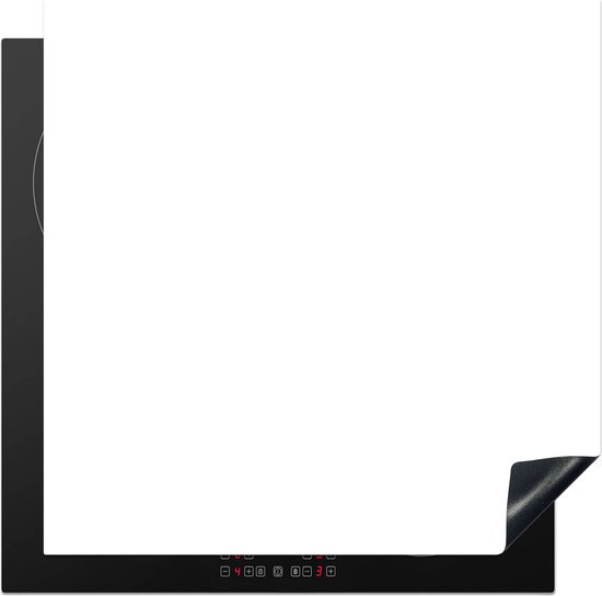 KitchenYeah® Inductie beschermer 58x59 cm - Wit - Kleuren - Neutraal - Kookplaataccessoires - Afdekplaat voor kookplaat - Inductiebeschermer - Inductiemat - Inductieplaat mat
