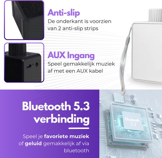 White Noise Machine Wit - draadloos - White Noise Machine - White Noise Baby - Witte Ruis - slaaptrainer — afbeelding 3