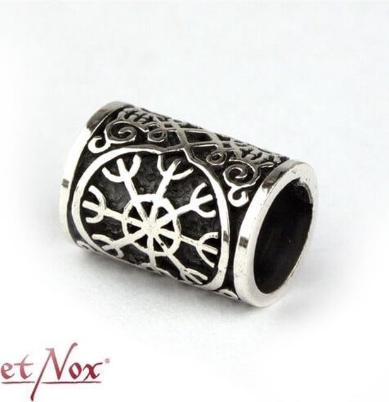 Argent « Helm of Awe » – perle de barbe (P1003)