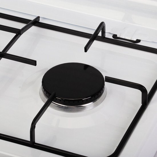 SMH LINE® Gas kooktoestel 2 pits XL - Camping kooktoestel - Gaskomfoor - Wit van Merkloos — afbeelding 5