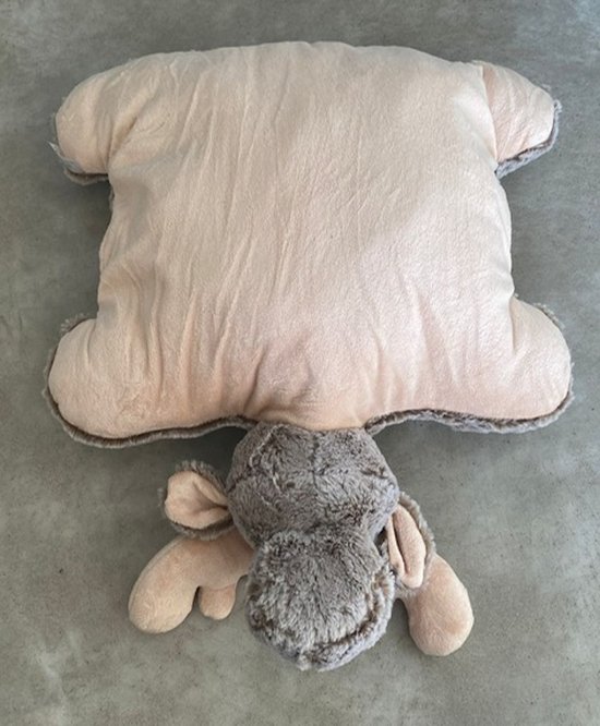 Kussen Magical Forest 43x25 cm bruin - Duurzaam, donzig zacht knuffelkussen voor jongens, meisjes, baby's en liefhebbers van knuffels; Ideaal voor thuis, op de kleuterschool of onderweg