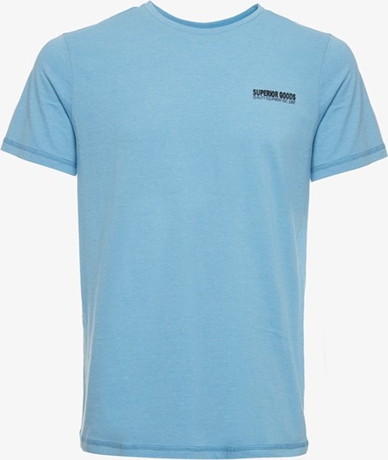 Unsigned heren T-shirt lichtblauw - Maat M