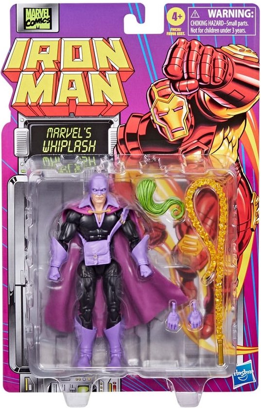Hasbro Iron Man Marvel Legends Action Figure Marvel's Whiplash 15 cm Action Figuur