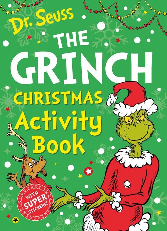 The Grinch Christmas Activity Book - cover